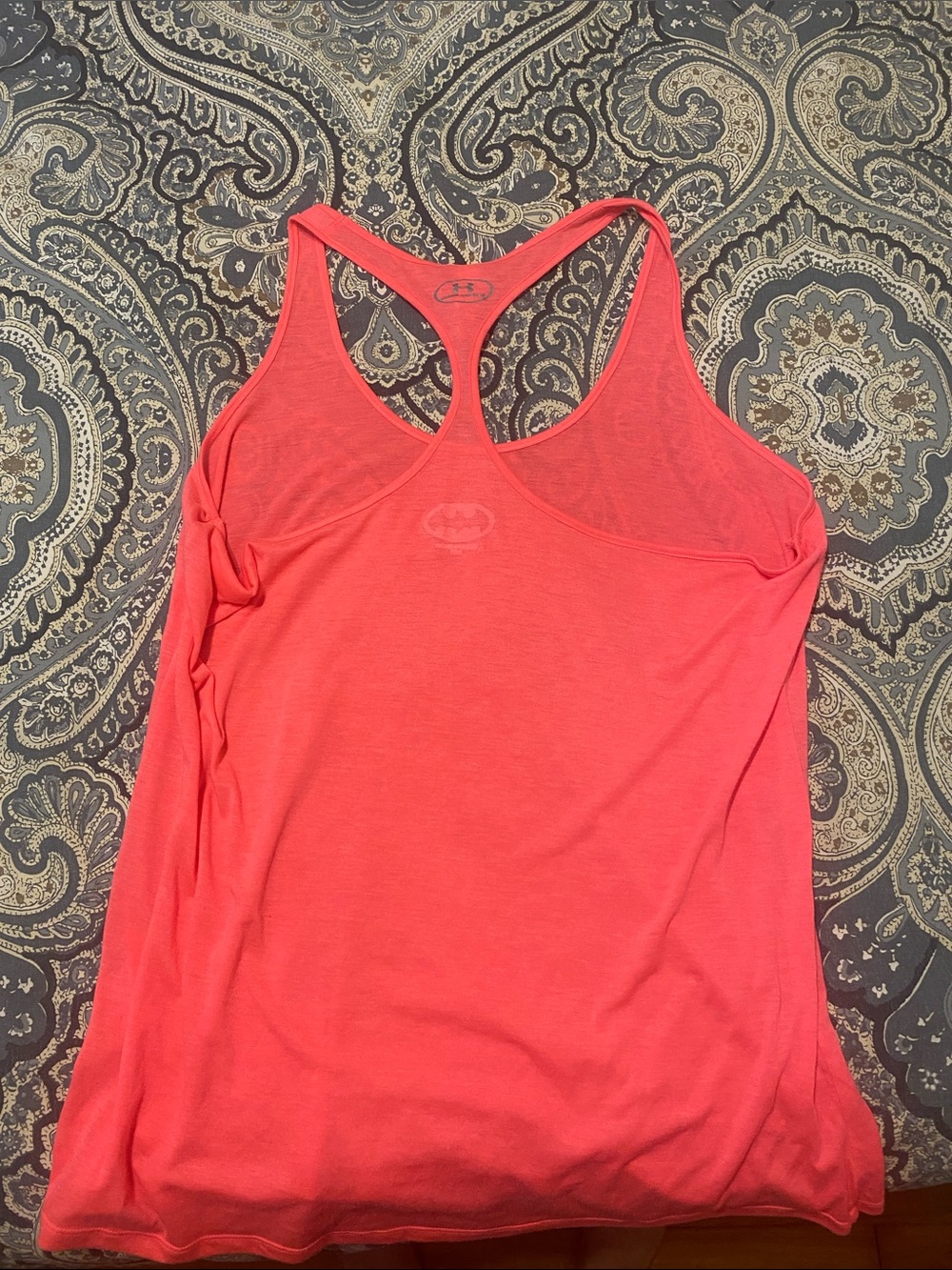 Under Armour Batman Logo Pink Racerback Tank Top - Picture 3 of 3
